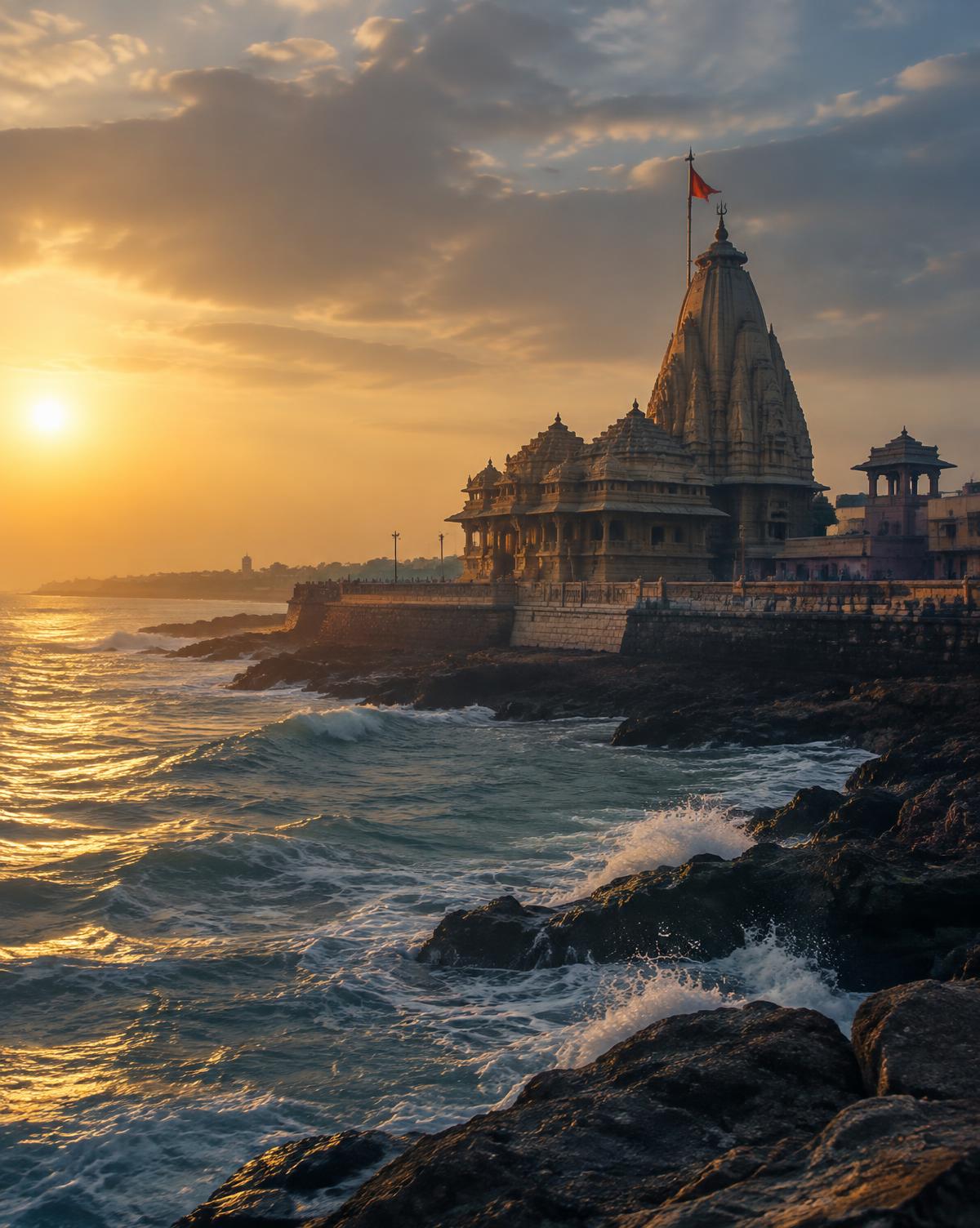 Somnath on the Arabian Sea — 12 Jyotirlingas